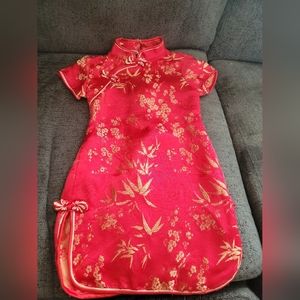 Girls mimi size 3 Vietnam made dress. Worn once. Beautiful dress